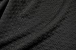 diamond knit black